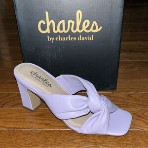 Charles by Charles David Jamba Heeled Sandal Lilac Purple Women’s Size 5.5